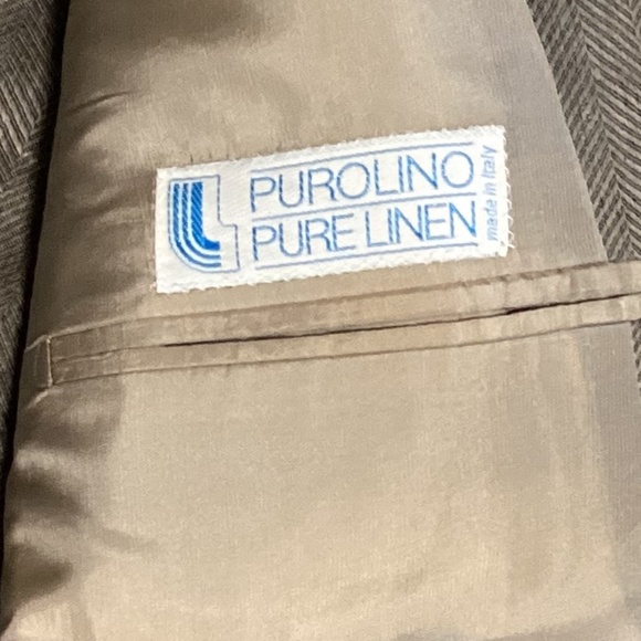 Vintage Italian made 100% linen suit - Picture 4 of 16